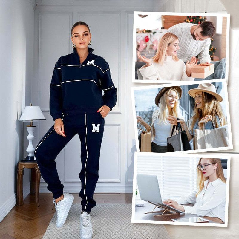 2-Piece Lounge Sweatshirt And Pants Set