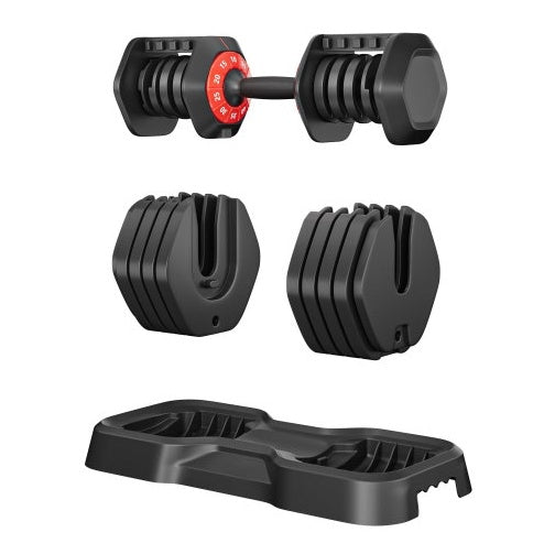Adjustable 10-in-1 Dumbbell Set