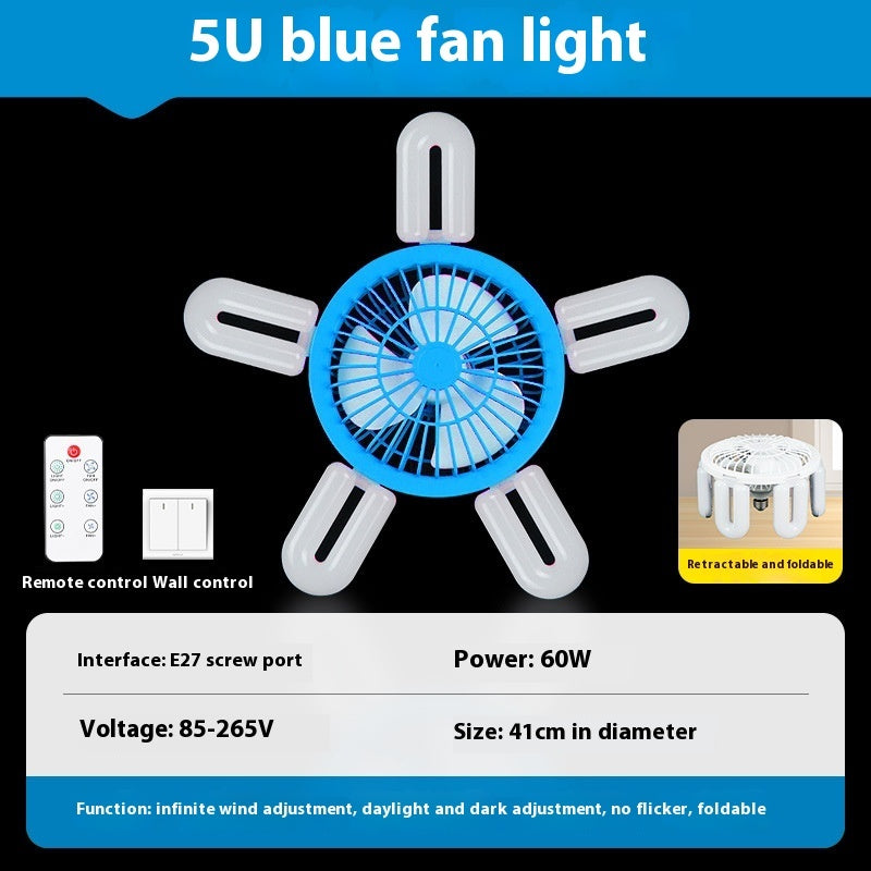Smart E27 Screw Fan Ceiling Lamp