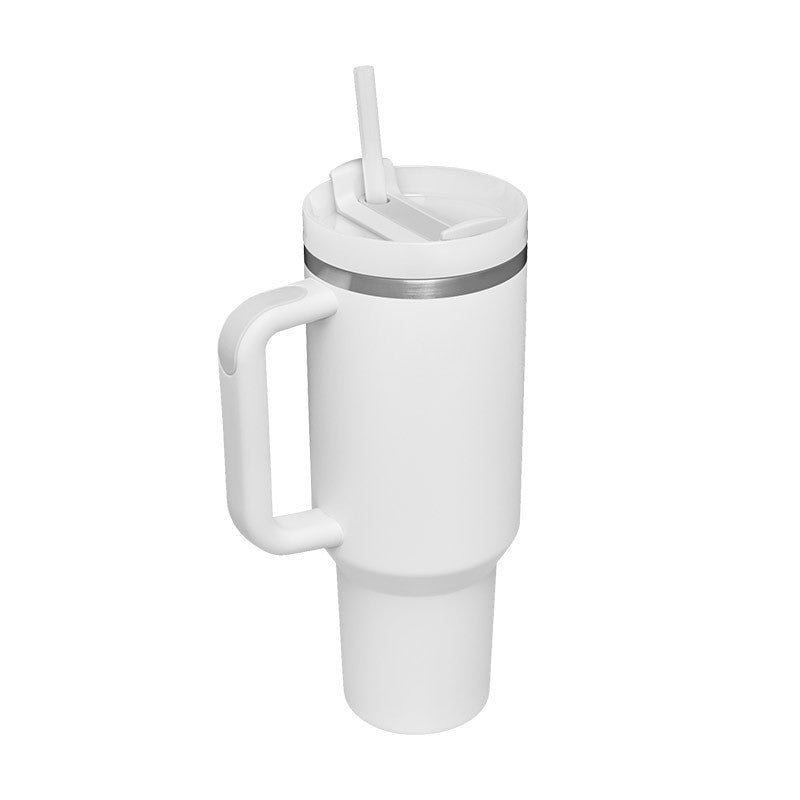 40 Oz Insulated Tumbler With Straw
