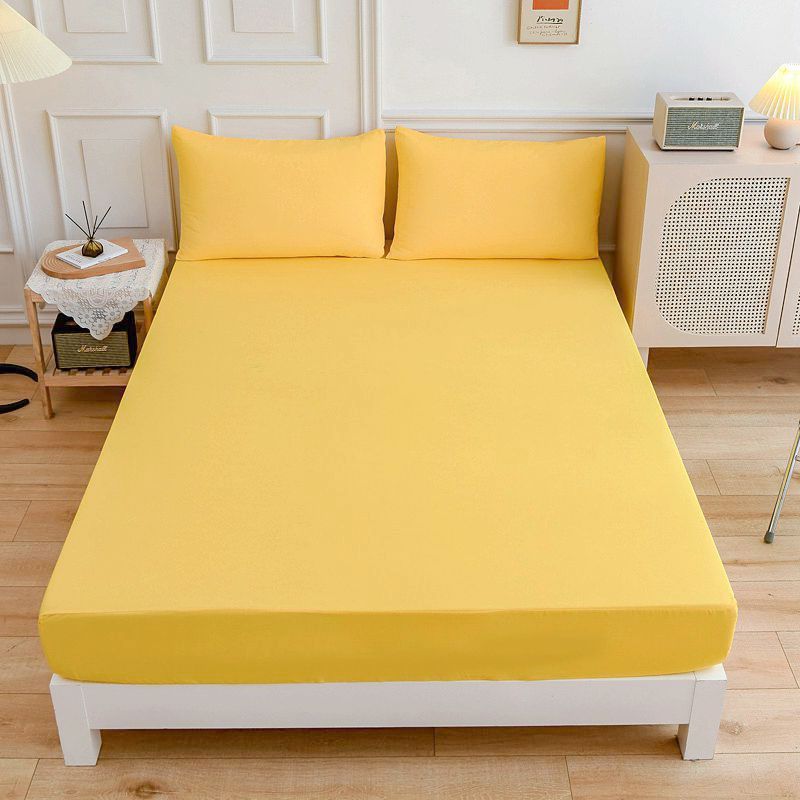Cotton Fitted Sheet Pillow Case