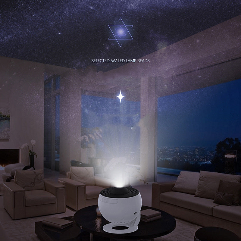 360° Starry Galaxy Projector Lamp