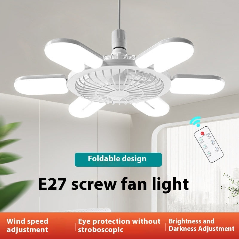 Smart E27 Screw Fan Ceiling Lamp