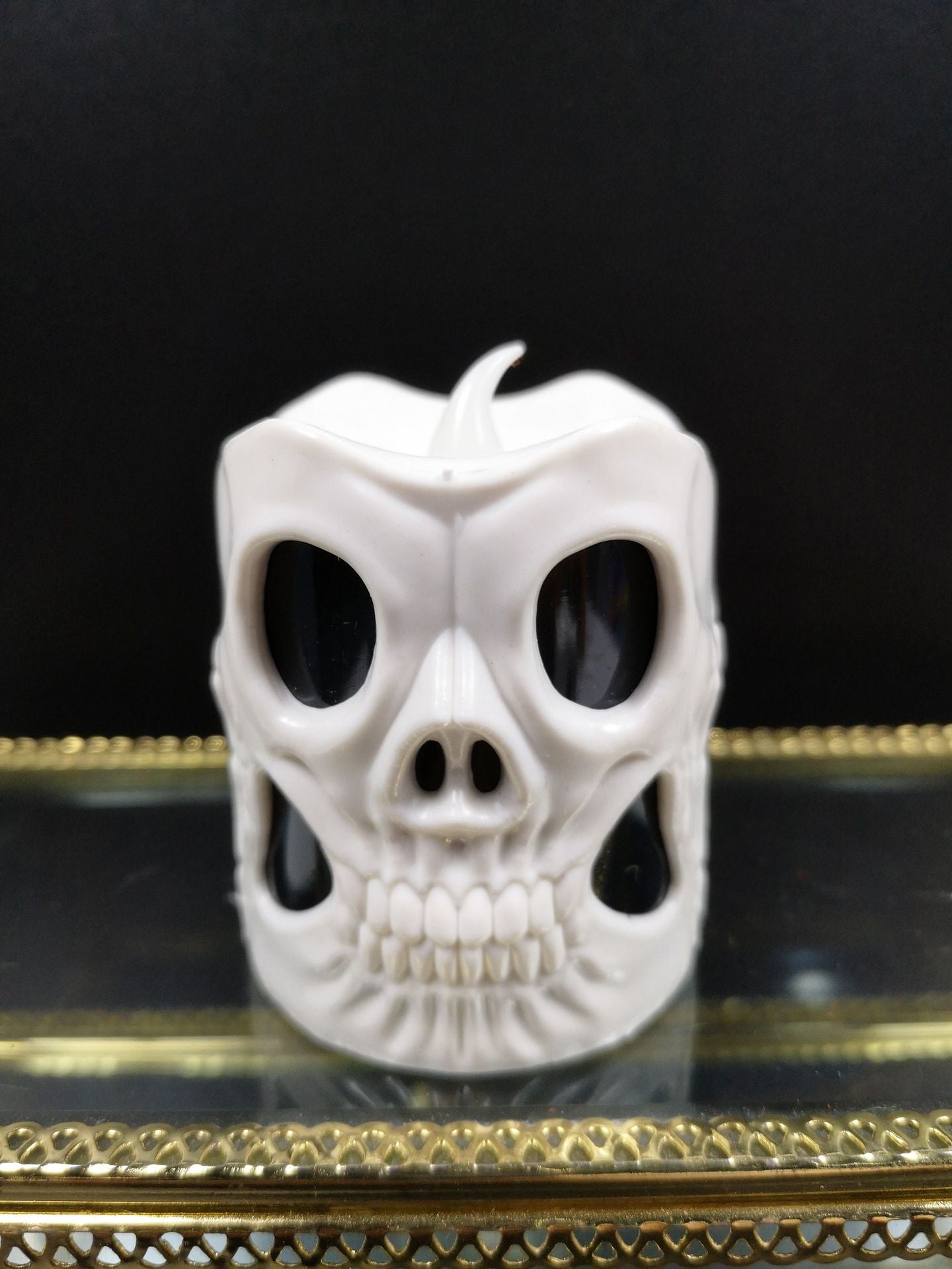 Halloween Pumpkin Lantern Ghost Festival Decoration Props Led Electronic Candle Light Party Supplies Luminous Night Light Wind Lamp