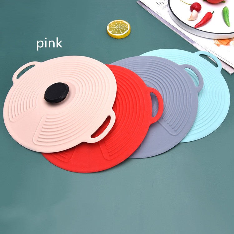 Silicone Spill-Proof Food Cover
