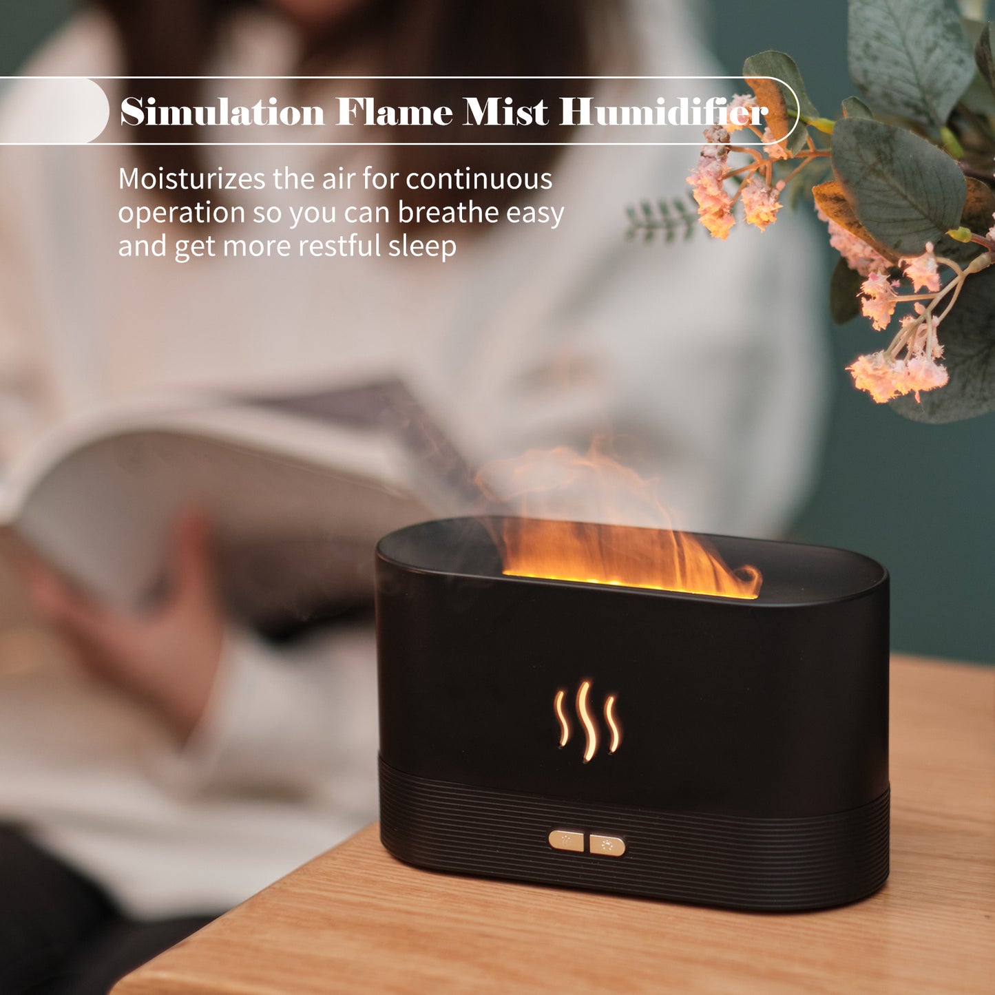 Flame Light Aromatherapy Mist Diffuser