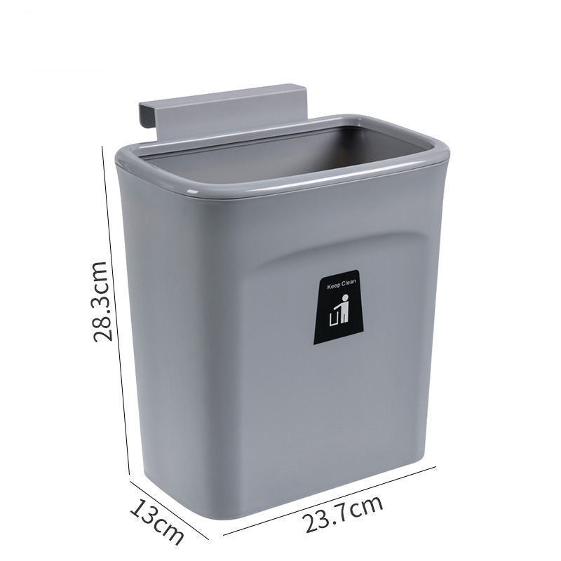 Wall-Hung Sliding Lid Trash Can
