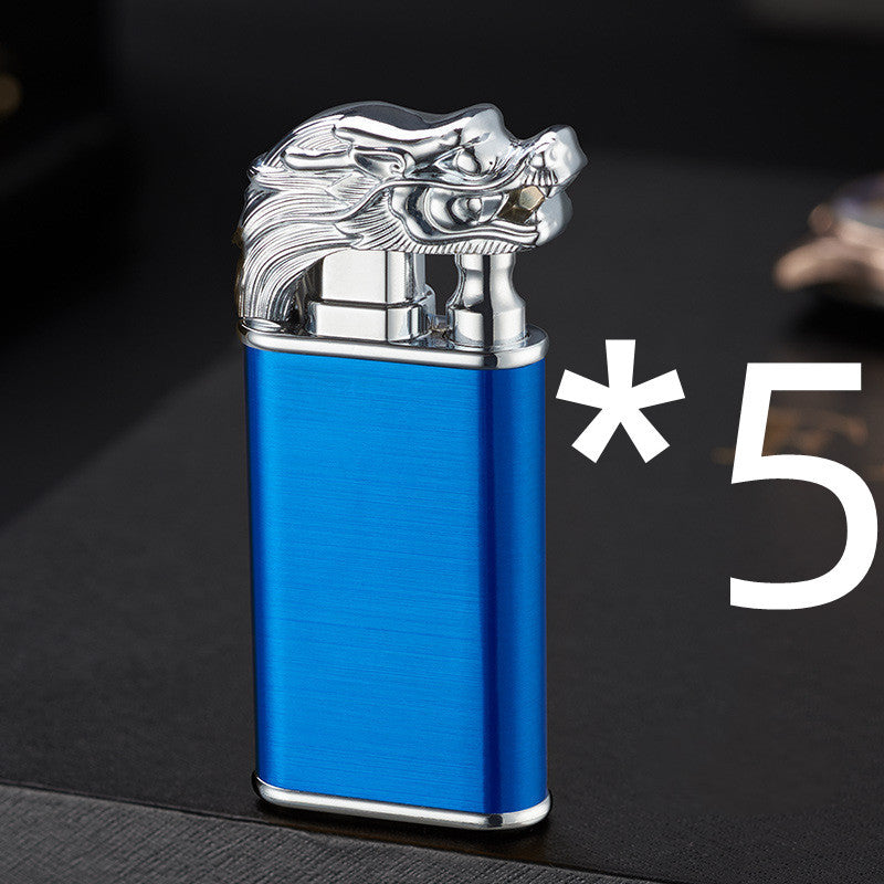 Double Flame Metal Windproof Lighter
