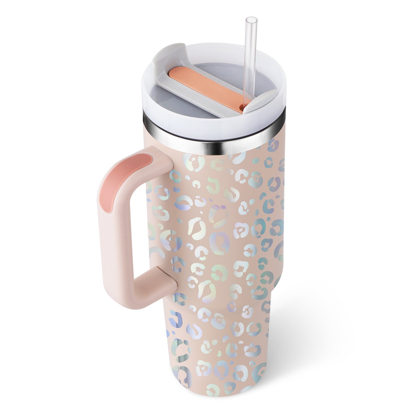 40 Oz Insulated Tumbler With Straw