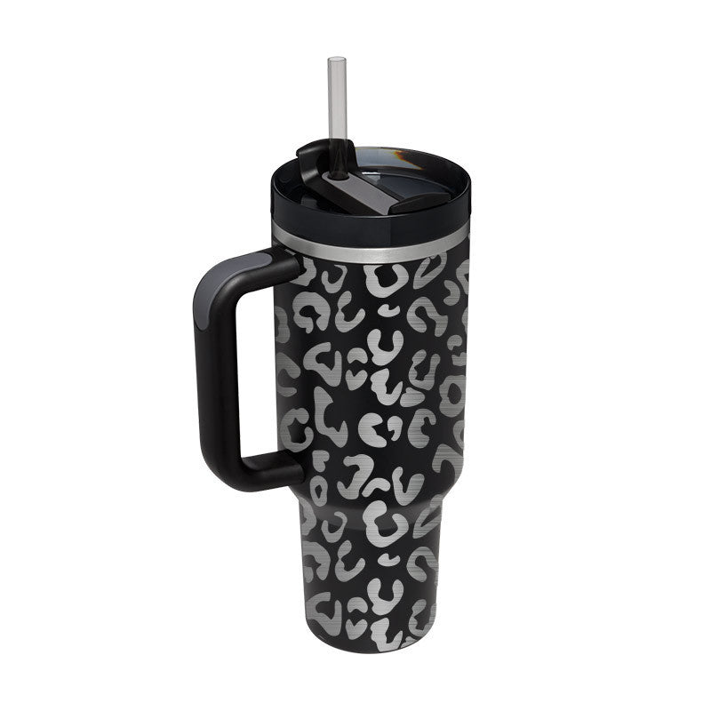 40 Oz Insulated Tumbler With Straw