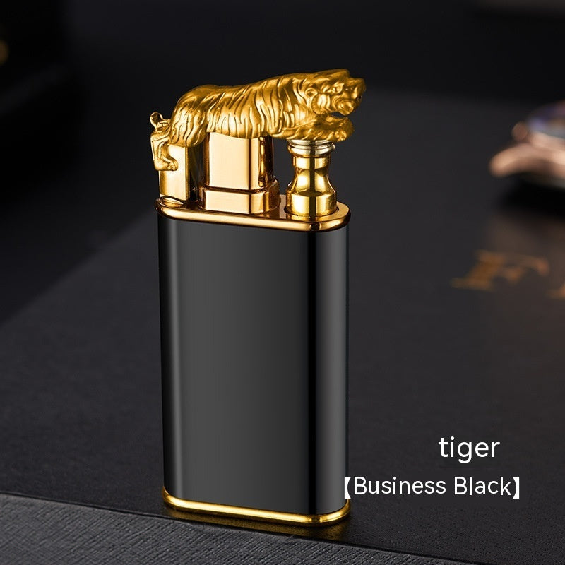 Double Flame Metal Windproof Lighter