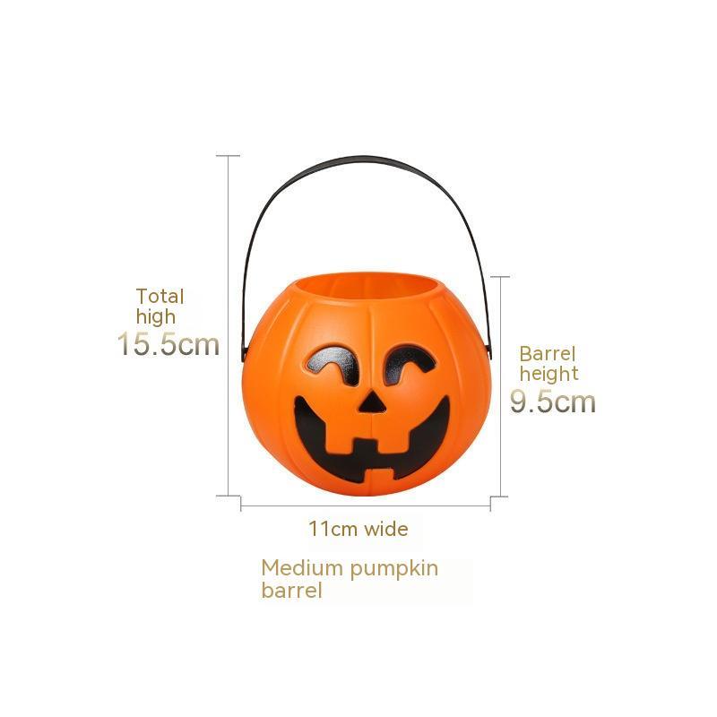 Halloween Pumpkin Bucket Party Decor
