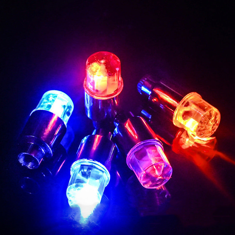 Universal Wheel LED Light Car Motorcycle Bike Neon Valve Cover