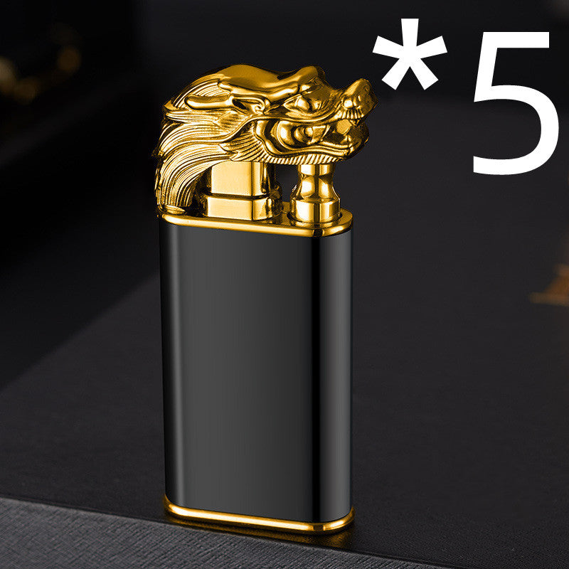 Double Flame Metal Windproof Lighter