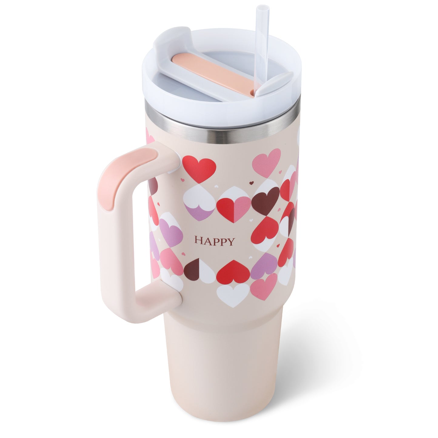 40 Oz Insulated Tumbler With Straw