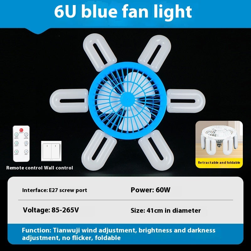 Smart E27 Screw Fan Ceiling Lamp
