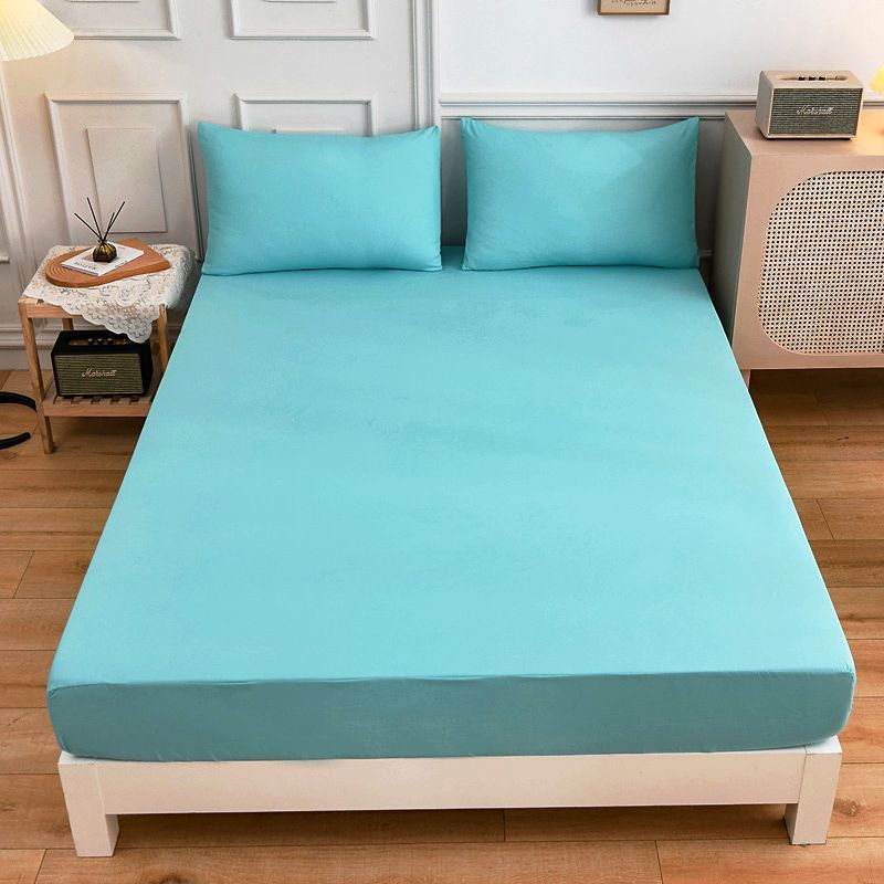 Cotton Fitted Sheet Pillow Case