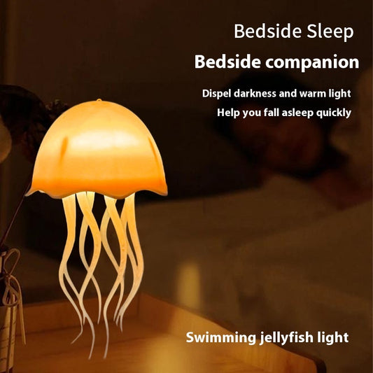 USB Jellyfish Voice Control Lamp