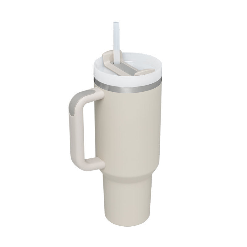 40 Oz Insulated Tumbler With Straw