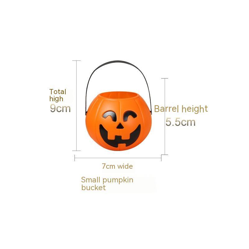 Halloween Pumpkin Bucket Party Decor