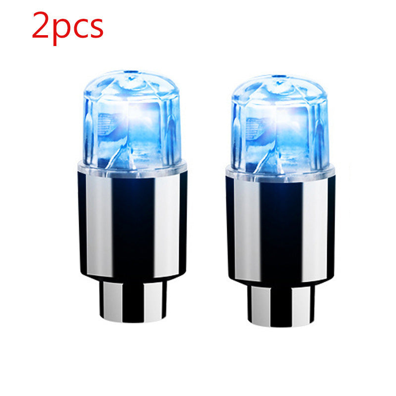 Universal Wheel LED Light Car Motorcycle Bike Neon Valve Cover