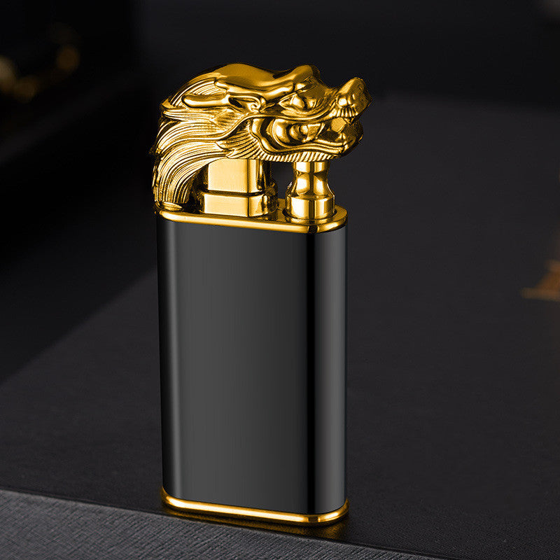 Double Flame Metal Windproof Lighter