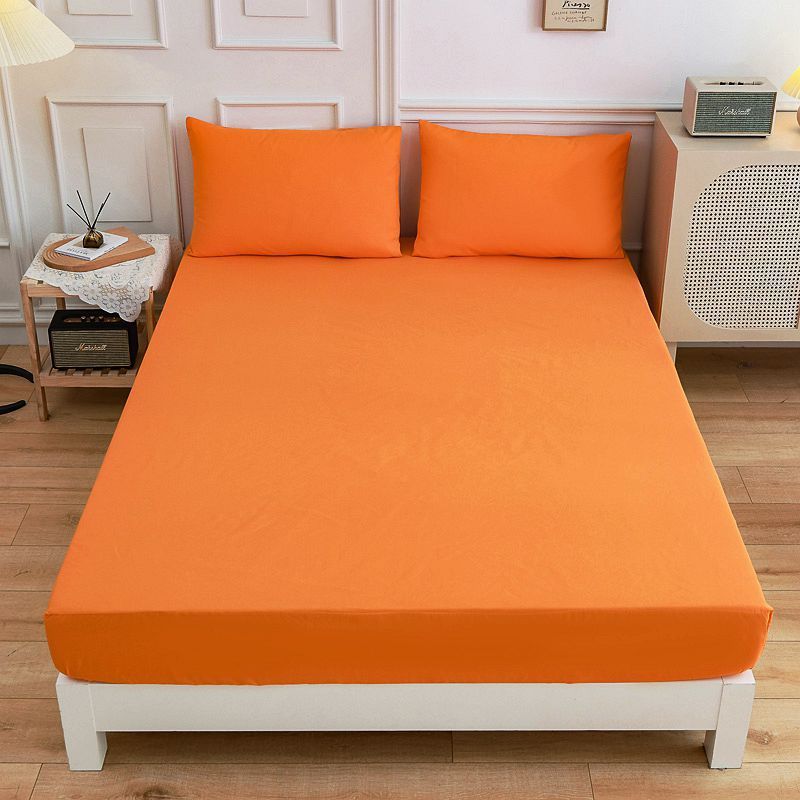 Cotton Fitted Sheet Pillow Case
