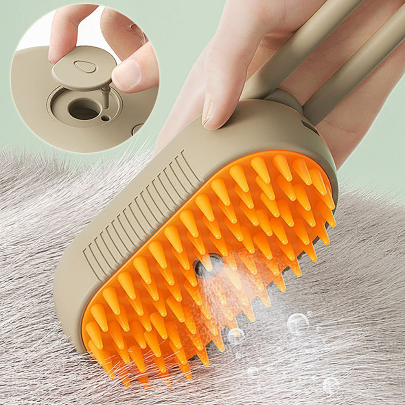 Steamy 3-in-1 Pet Brush