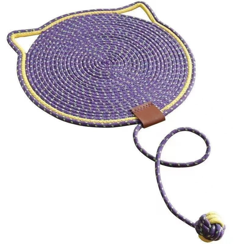 Braided Cotton Cat Scratching Mat