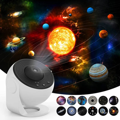 360° Starry Galaxy Projector Lamp