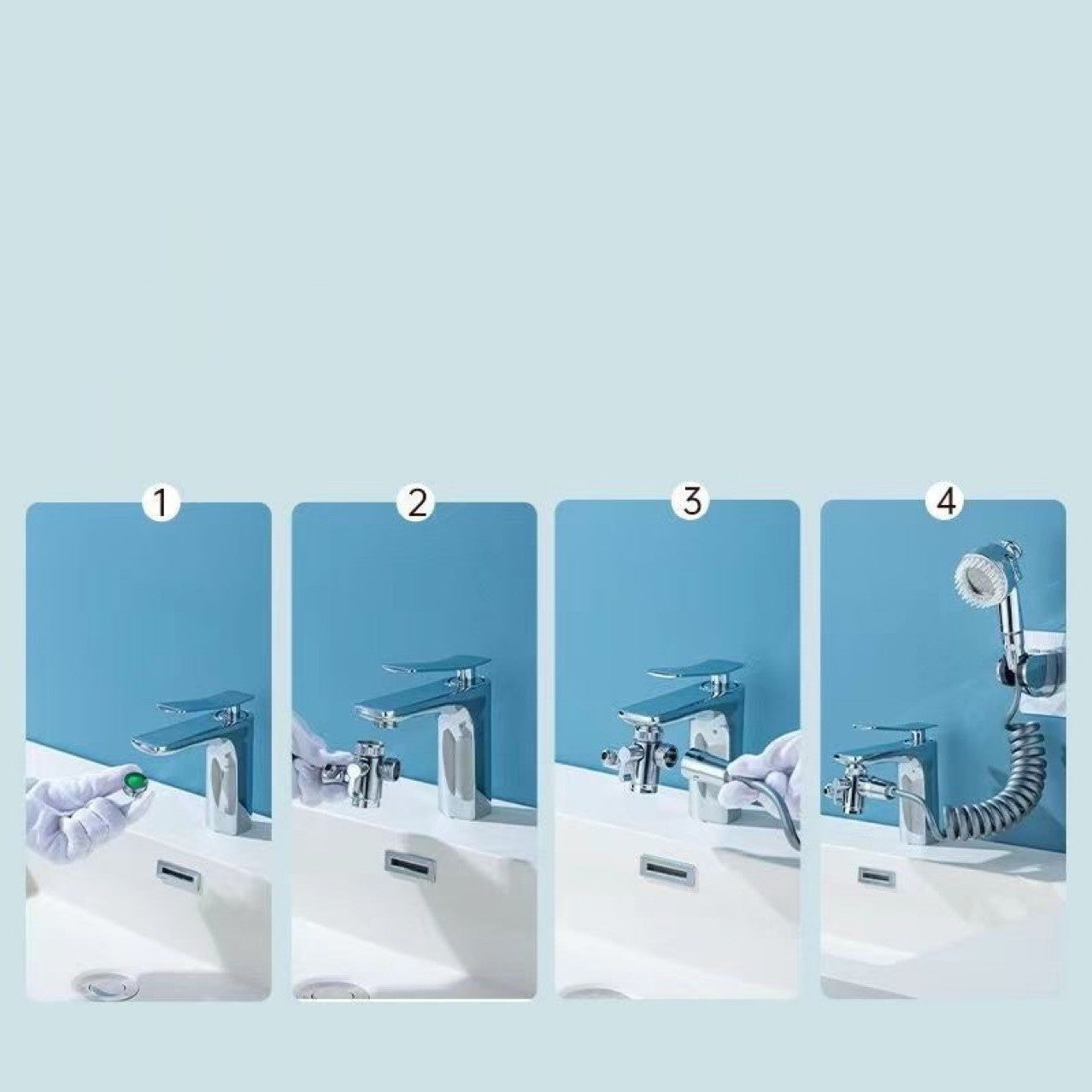 Multi-function Faucet Diverter Valve