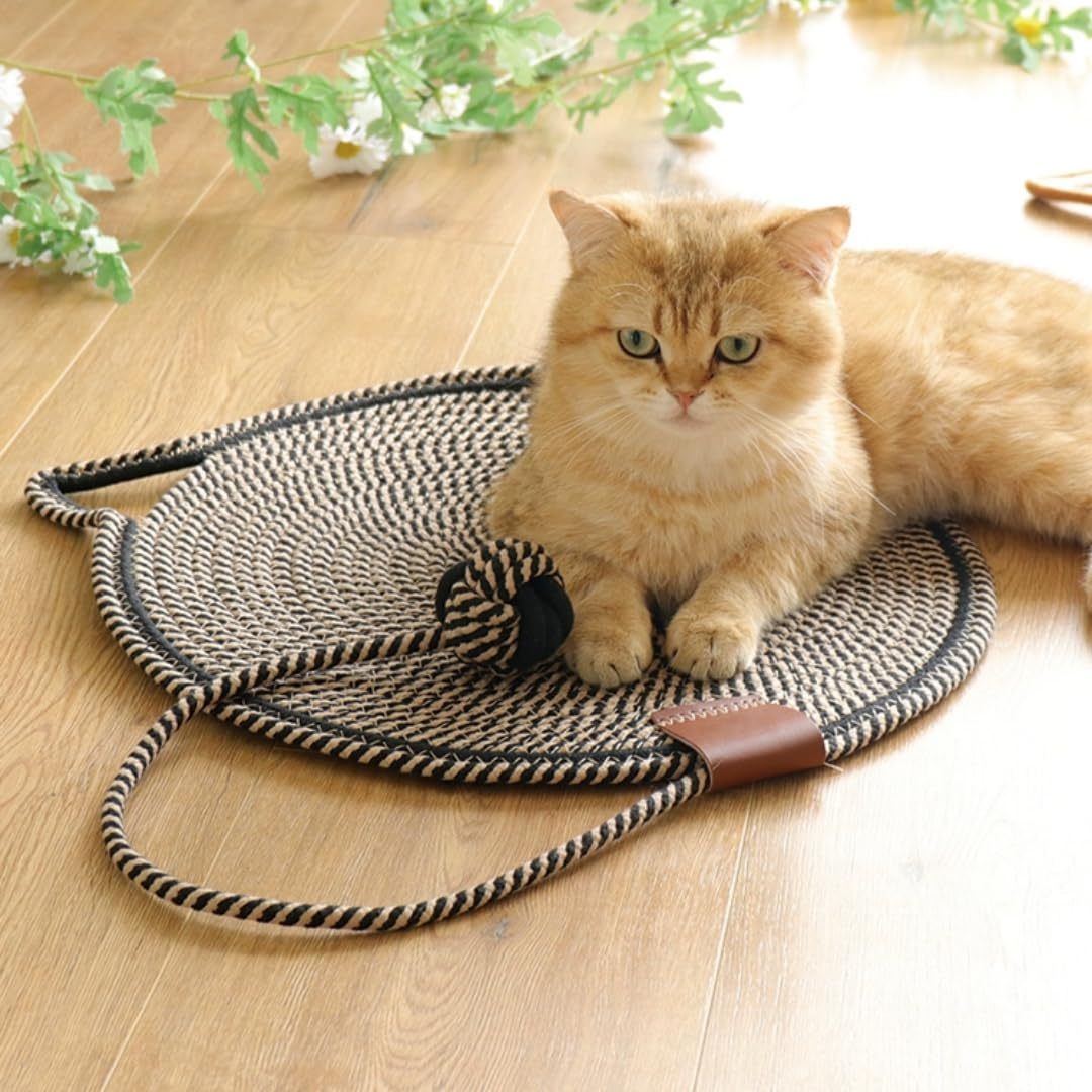 Braided Cotton Cat Scratching Mat