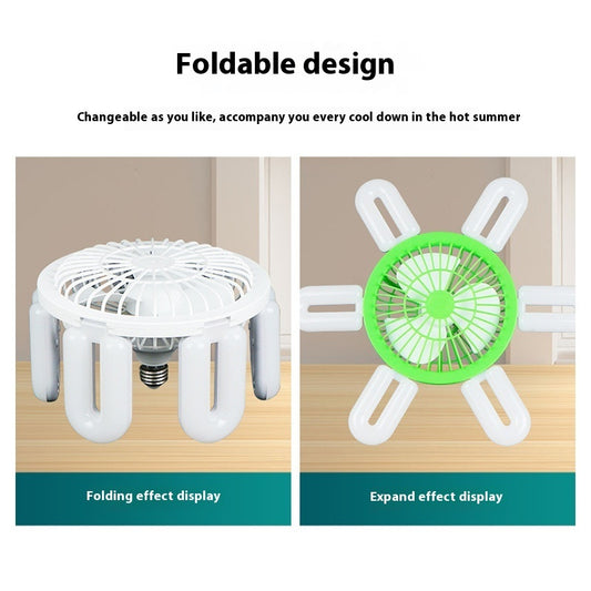 Smart E27 Screw Fan Ceiling Lamp