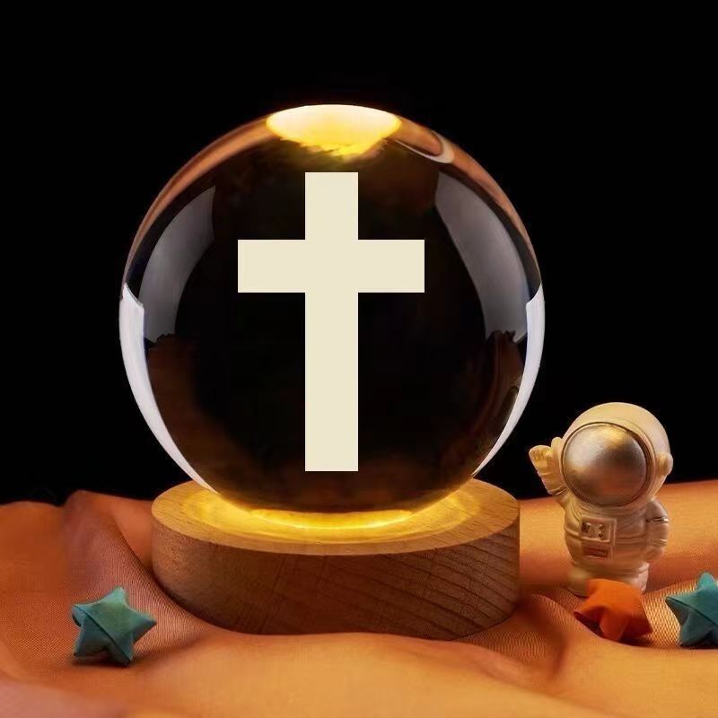 Luminous Crystal Ball Night Light