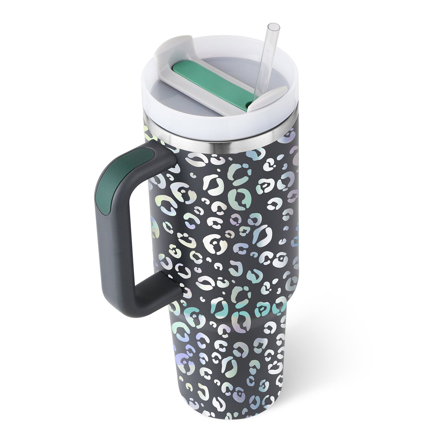 40 Oz Insulated Tumbler With Straw
