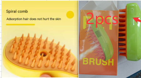 3-in-1 Steamy Pet Brush