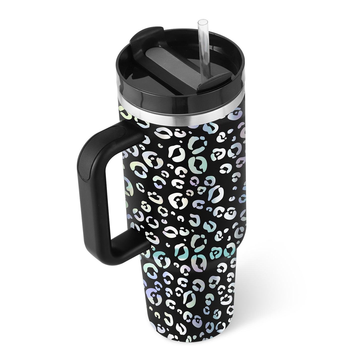 40 Oz Insulated Tumbler With Straw