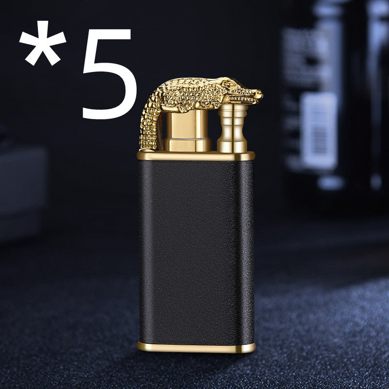 Double Flame Metal Windproof Lighter