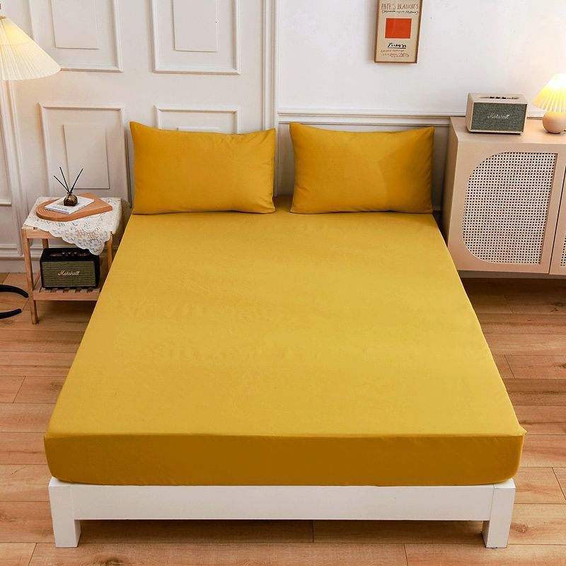 Cotton Fitted Sheet Pillow Case