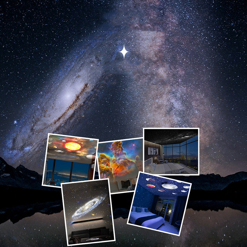 360° Starry Galaxy Projector Lamp