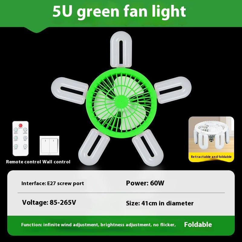 Smart E27 Screw Fan Ceiling Lamp