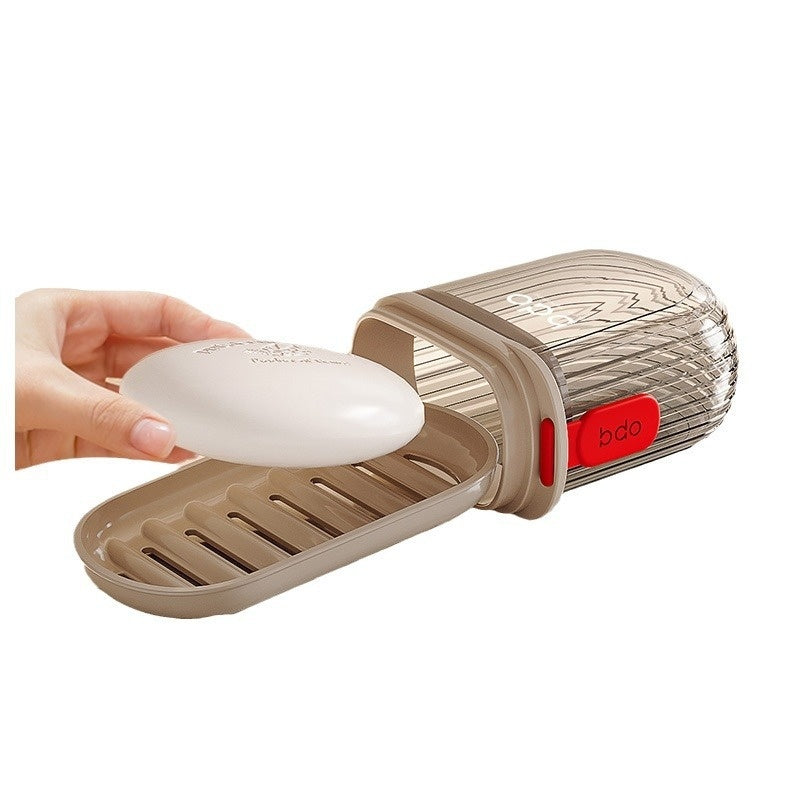 Portable Sealed Soap Box With Cover