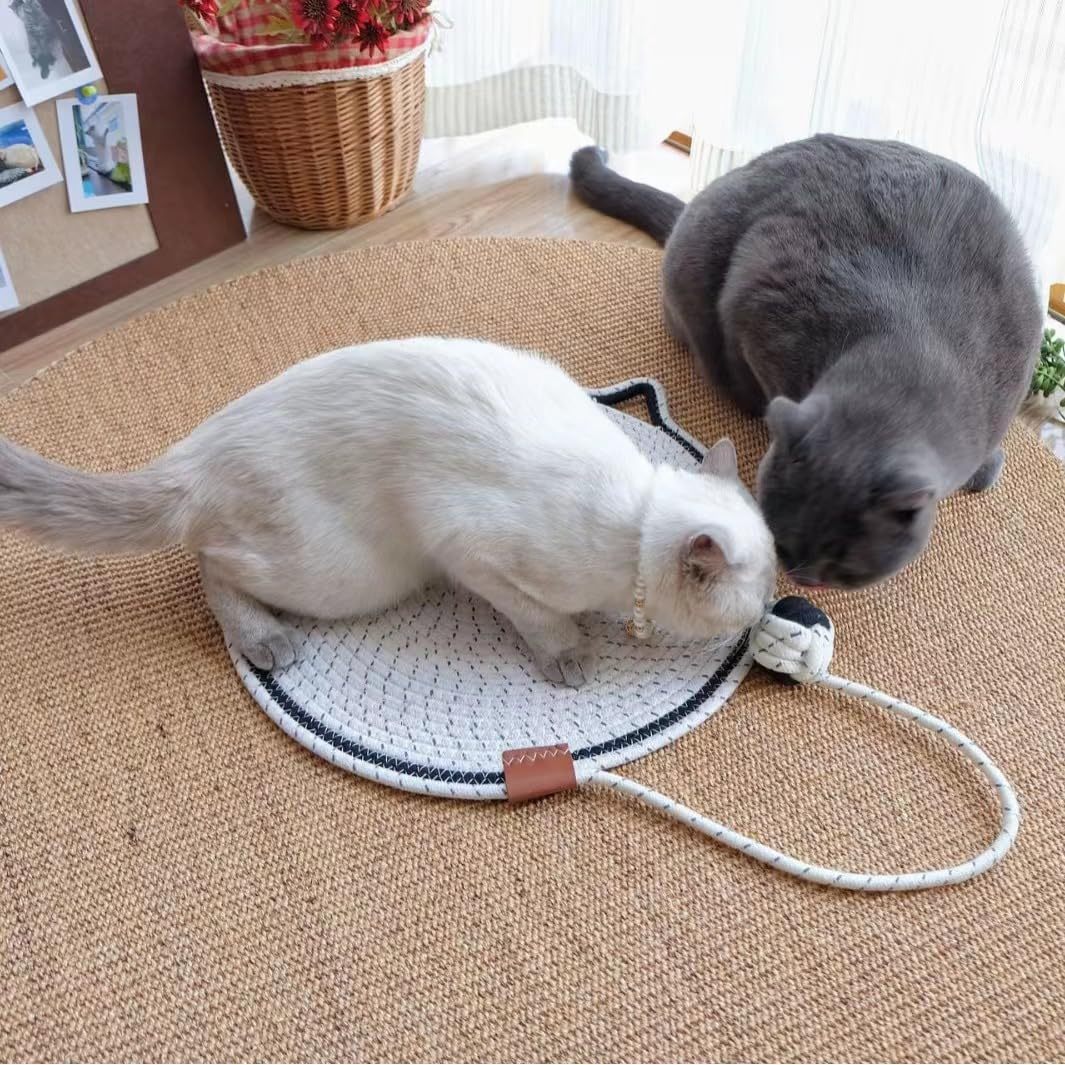 Braided Cotton Cat Scratching Mat