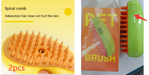 3-in-1 Steamy Pet Brush