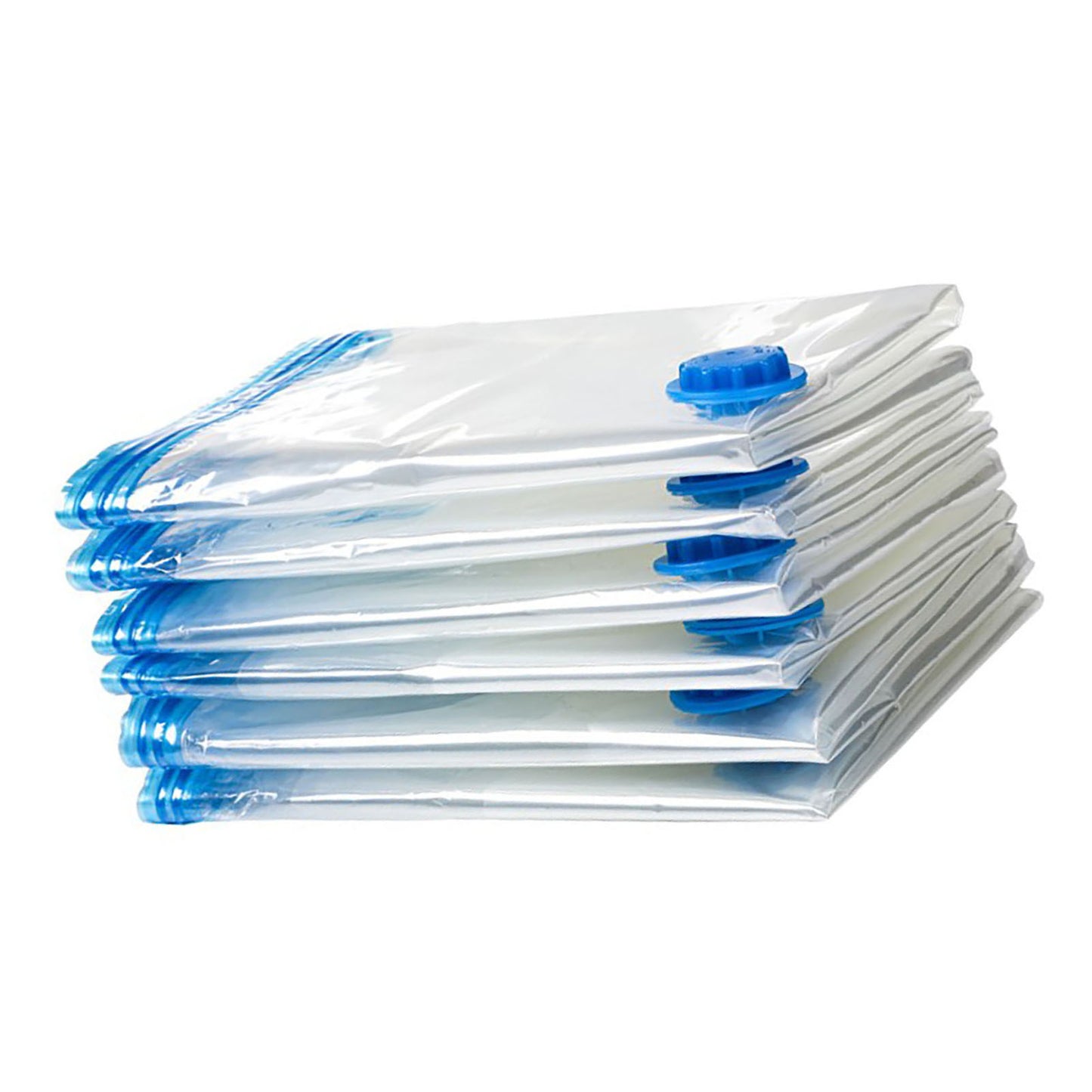 8Pcs Vacuum Compression Storage Bags PE PET Vacuum Seal Storage Bags with Hand Pump 35x50cm
