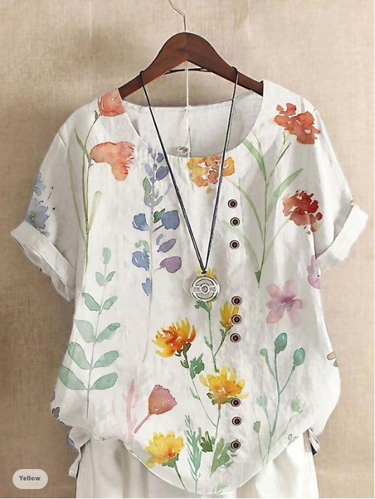 Noelle Bloom Cotton Blouse