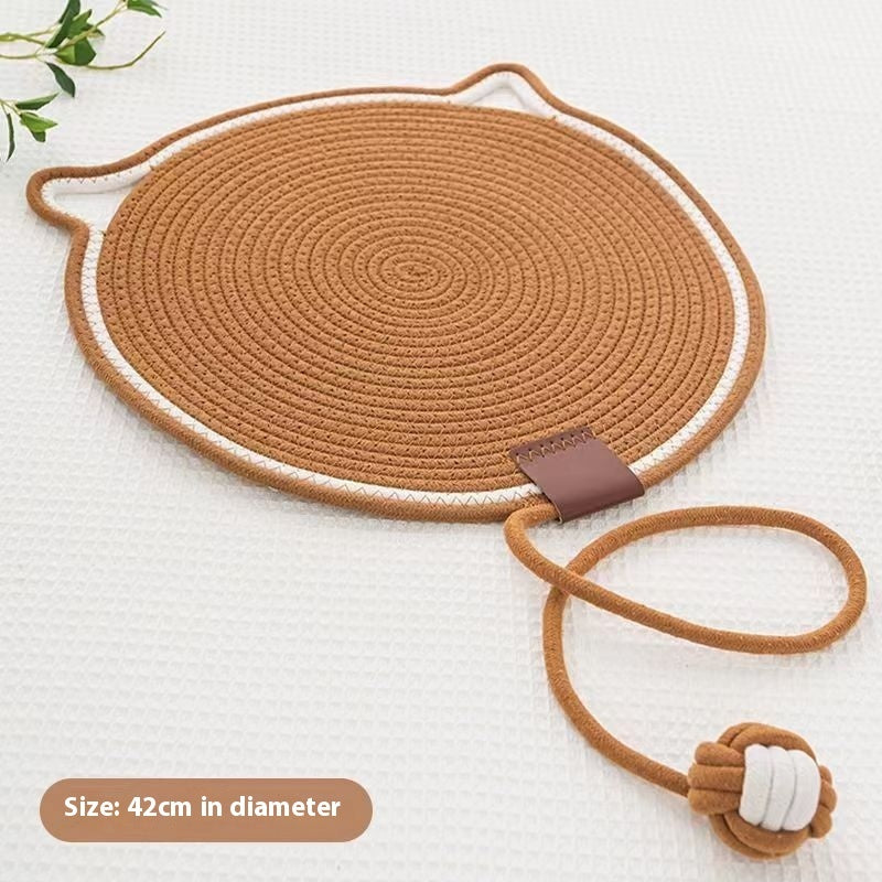Braided Cotton Cat Scratching Mat