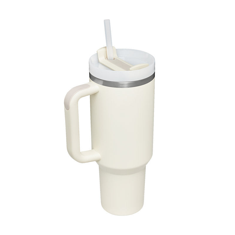 40 Oz Insulated Tumbler With Straw