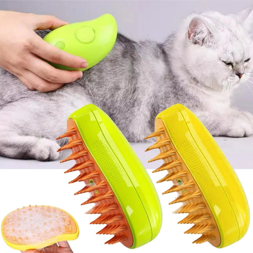 3-in-1 Steamy Pet Brush
