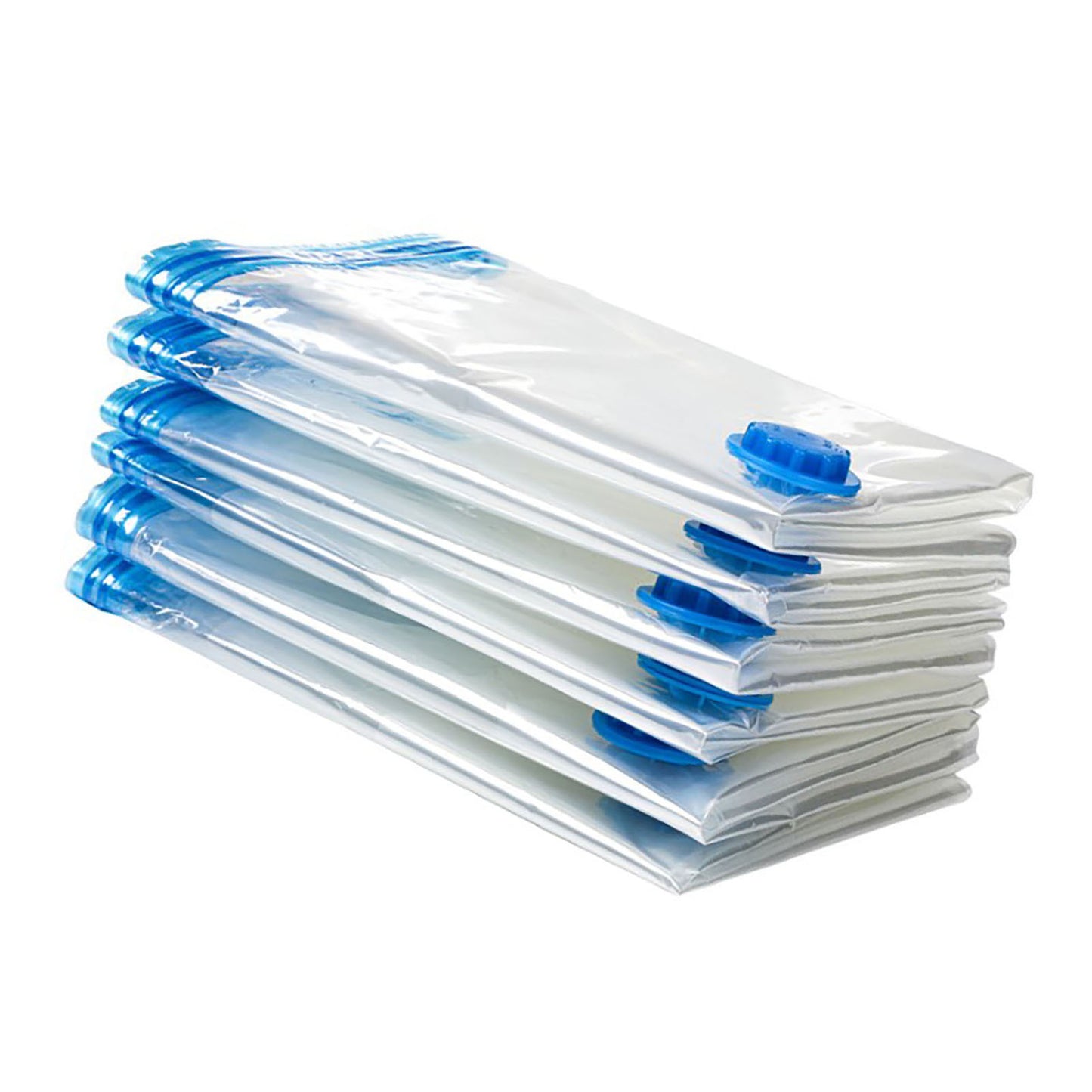8Pcs Vacuum Compression Storage Bags PE PET Vacuum Seal Storage Bags with Hand Pump 35x50cm